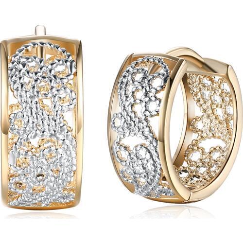 New Arrival Gold Color Earrings for Women Classic jewelry Low Price Ear Ring Jewelry Senhoras brincos