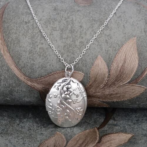 Silver plated Necklace 925 jewelry silver Pandant Fashion Jewelry IWSZWHXU