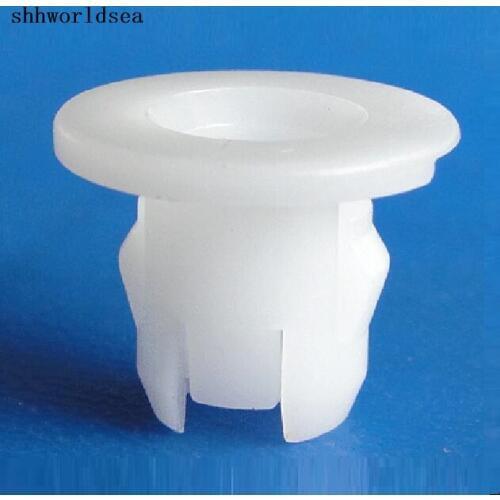 Shhworldsea plastic clips headliner nylon nut for mitsubishi mr444858 mb817060 mr 330556