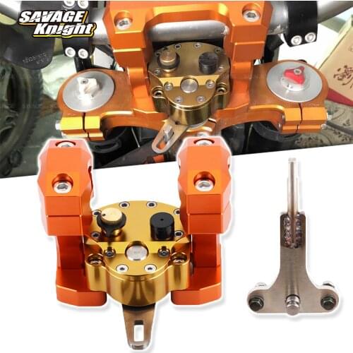 Steering Damper Stabilizer For 690 Enduro R 2020 SMC R 2011-2018 Motorcycle Accessories With Mount Bracket Kit Reversed Safe