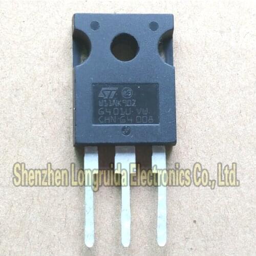 10PCS W11NK90Z STW11NK90Z TO-247 MOSFET TRANSISTOR 11A 900V
