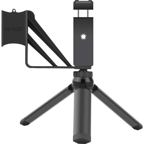 For Pocket Phone Mount Folding Tripod 3.5mm Mic Adapter Data Cable Microphone for DJI Osmo Pocket 2 Camera Extension Accessories