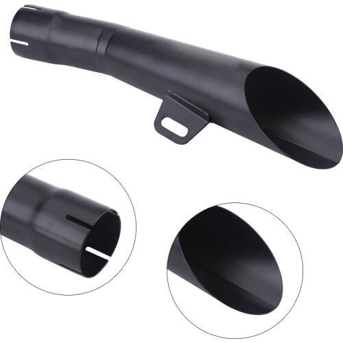 Stainless Steel Universal Motorcycle right side Exhaust Muffler Pipe Tip for most motorcycles with 35mm-51mm diameter models
