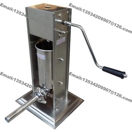 Good Quality Stainless Steel 2L 3L Home Vertical Meat Sausage Stuffer Filler Funnel Sausage Salami Maker Sausage Making Machine