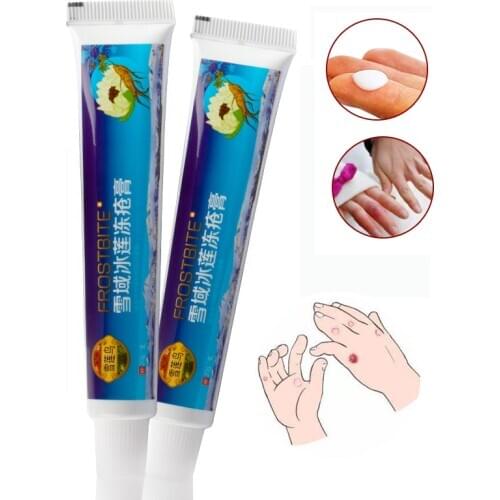1/2/3pcs Chilblain Ointment Moisturizing Exfoliating Anti-crack Anti-drying Foot Finger Cream Skin Care Nourishing Skin Care