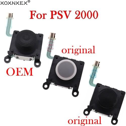 2pcs 3D Analog Joysticks For PSVita 2000 Replacement Parts Control Pad Stick For PSV 2000 original video Game Controller Button