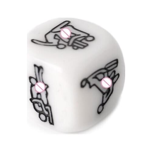 20mm Adult Sex Dice Erotic Poses Couple Funny Sexy Love Toy Night Bar Humor Game