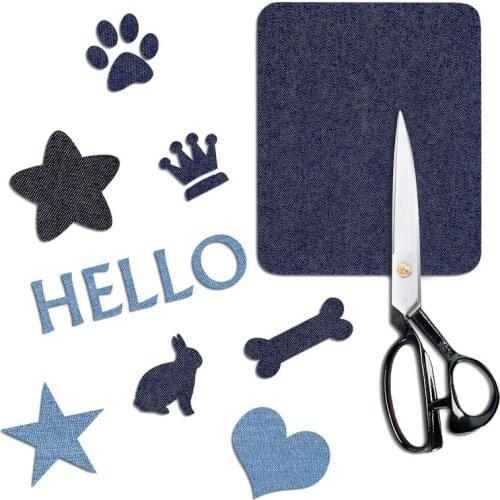 2021 Clothing Patches Fashion Cowboy Applique Clothing Patchwork Elbow Knee Patch Shirt Jeans Shoes Sewing Accessories