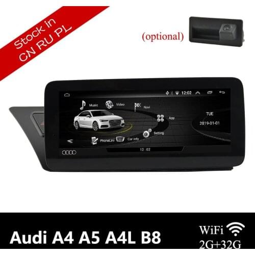 Navivox Android 10.0 Car Multimedia Radio for A4（B8）A5 A4L S4 S5 2009-2016 /RS4(B8) Steering Wheel Control