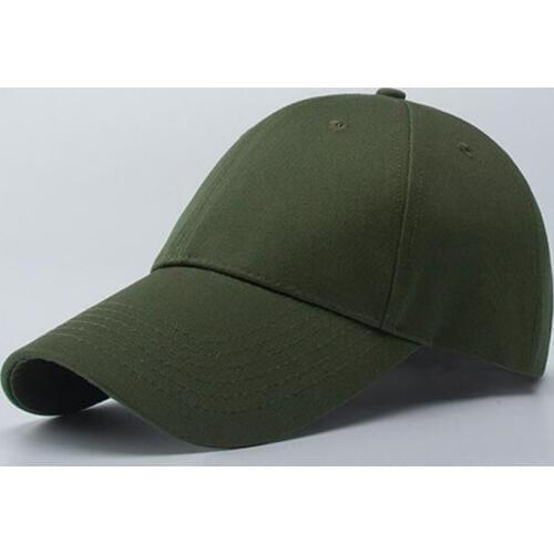 Seioum High High Quality ArmyGreen Color Baseball Cap Men Women Cotton Cap Casual Snapbcak Hats Outdoor Dad Cap Adjustable Cap