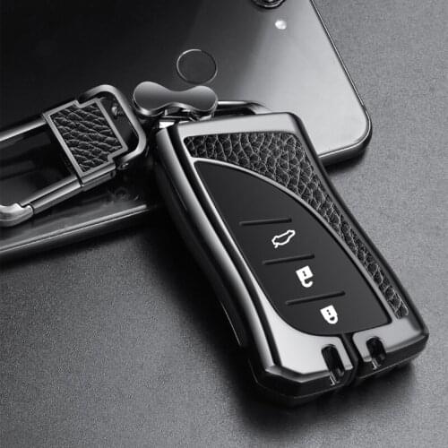 For Lexus NX GS IS ES GX LX RC 200 250 350 LS 450H 300H RX 250T Car Key Cover Case Case keychain keyring Car Styling Accessories