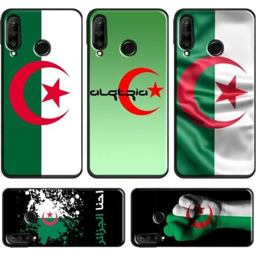 Flag of Algeria Case For Huawei P Smart 2019 Z P30 Lite P20 P40 Pro Mate 20 Lite Honor 10 i 8X 9X Nova 5T