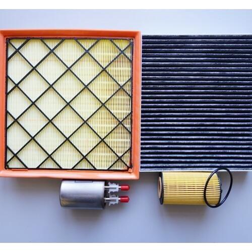Best goods # air filter + Oil filter + cabin Air conditioning filter + Fuel filter for Chevrolet Cruze