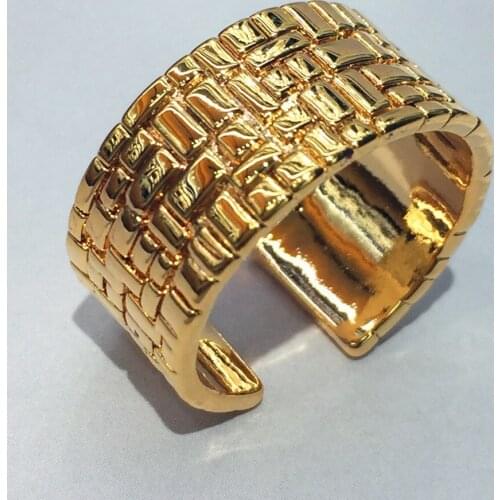 MANGOSKY Simple style Adjustable Openning Ring For Women