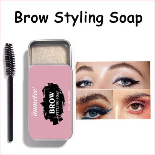Eyebrow Styling Soap Brows Gel Wax Waterproof Eyebrows Gel Womens Cosmetic For Eyebrow Long-lasting Eyebrow Makeup Soap TSLM1