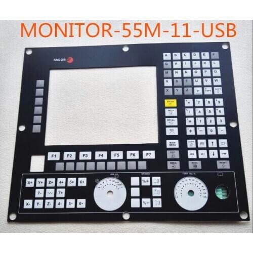 New FAGOR MONITOR-55M-11-USB Membrane Keypad & Keyboard Mask For Operation Panel Repair,Have In Stock