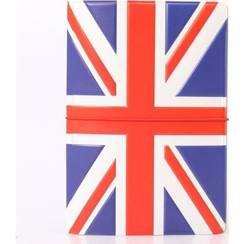 Fashion American Flag Passport Cover ID Credit Card Holder 3D Design PVC Leather Business Card Bag Passport Holder 14*9.6CM