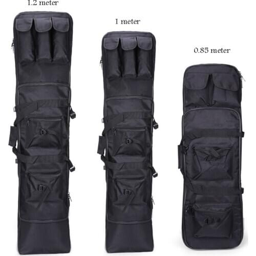 Paintball Hunting Shooting Rifle Gun Bag 85cm 100cm 120cm Tactical Airsoft Carbine Shot gun Padded Shoulder Bag Pouch