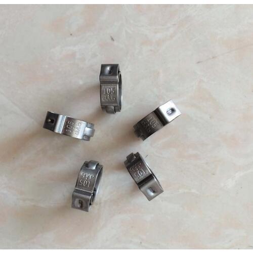 304 Stainless Steel Stepless Clamps Size 10.5,Single Ear Clamp,Pipe Clamp,Clamp Pinch