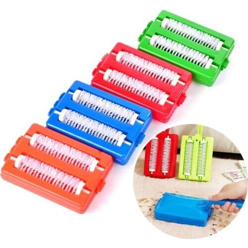 Table Sweeper Handheld Cleaner Collector Crumb 2 Brushes Heads