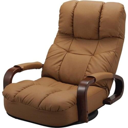 Floor Reclining Swivel Chair 360 Degree Rotation Japanese Style Living Room Furniture Modern Design ArmChair Chaise Lounge