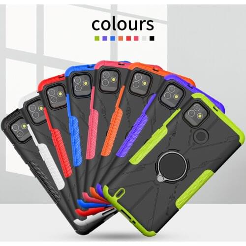 Shockproof Cover For Tecno Pop 5 Case For Tecno Pop 5 Cover Armor PC Hard Holder Back Protective Bumper For Tecno Pop 5