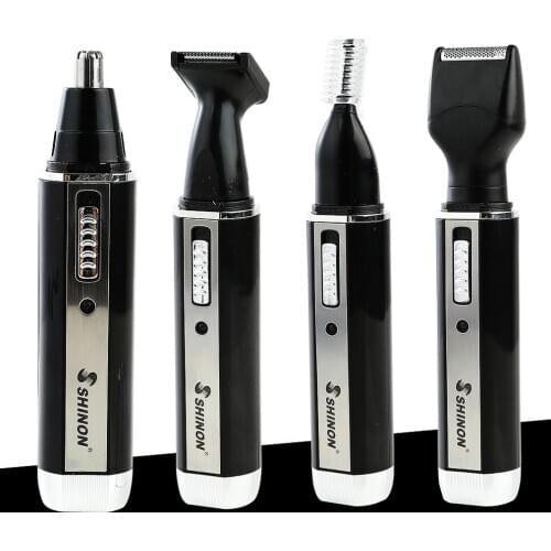 SH-2050 Multifunction 4 In 1 Personal Rechargeable Electric Men Ear Nose Trimmer Hair Clipper Shaver Beard Trimmer
