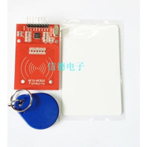 MFRC-522 RFID learning kit radio frequency IC card induction module to send S50 Fudan card key fob