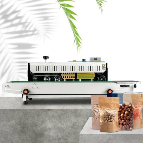FR-900 Horizontal Continuous Tape Sealer 500W Professional Electric Sealing Machine For PVC Mebrane Bag Film