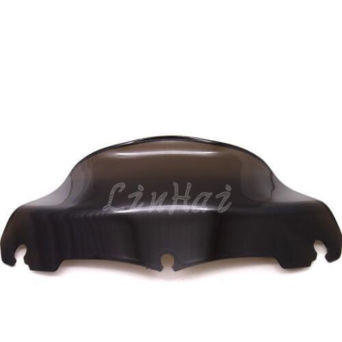 9" Smoke Windshield Windscreen For Harley Electra Street Glide FLHX FLHT Touring 2014-2016