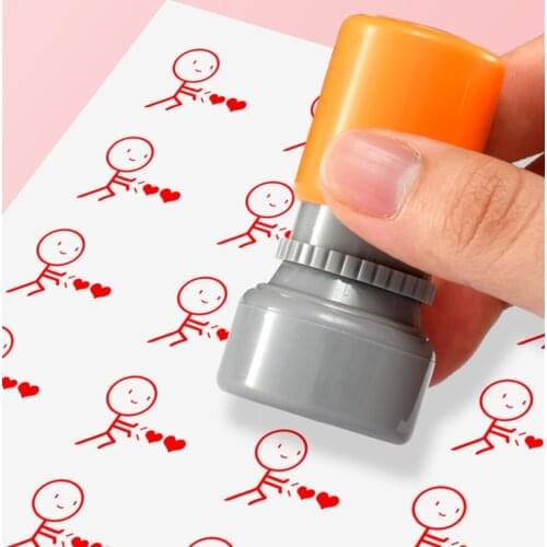 Ink replacement self inking stamp red Bbloop Ink Pad Replacements, Fast Drying Water Based Ink Refills For Round/Oval