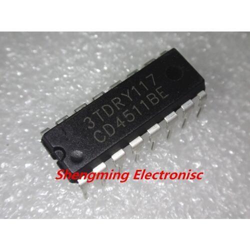 100pcs CD4511BE CD4511 DIP-16 IC