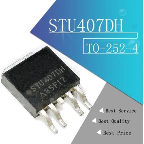 5pcs/lot STU407DH STU407D STU407 407D TO-252-4