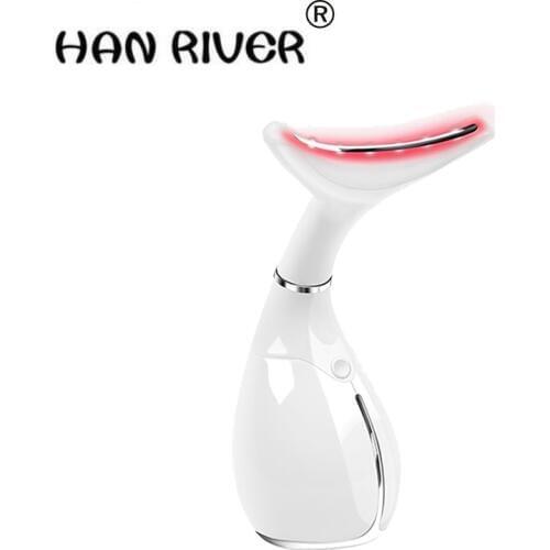 Anti Wrinkle Slim Neck Electric Massager Wrinkle Remove Lifting Tightening Thin 3 Mold Neck Massage Spa Health Skin Care