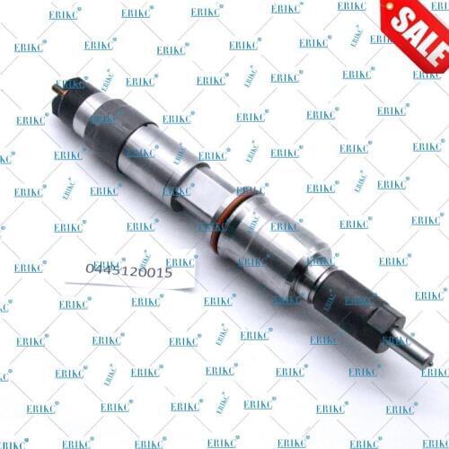 ERIKC 0445120015 Auto Parts Fuel Injector 0 445 120 015 Common Rail Injection Assy 0445 120 015 for IVECO Renault 5010477499