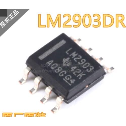 Xinyuan 10PCS/LOT LM2903DR LM2903 2903DR 2903 SOP8 Analog Comparators 2-36V Dual -40 to 105 deg C new original