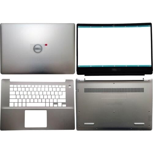 New Top Cover For Dell Inspiron 15 5580 5585 5588 Laptop LCD Back Cover/Front Bezel/Palmrest/Bottom Case Silver 0TVPMP