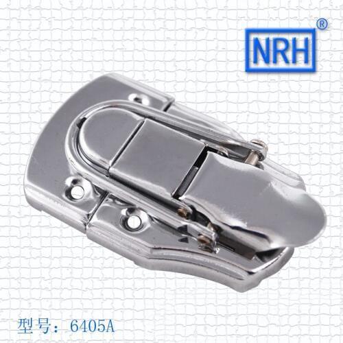 NRH 6405A cold rolled steel toggle draw latch for briefcase 2pack chrome plating suitcase toggle latch hasp wholesale price