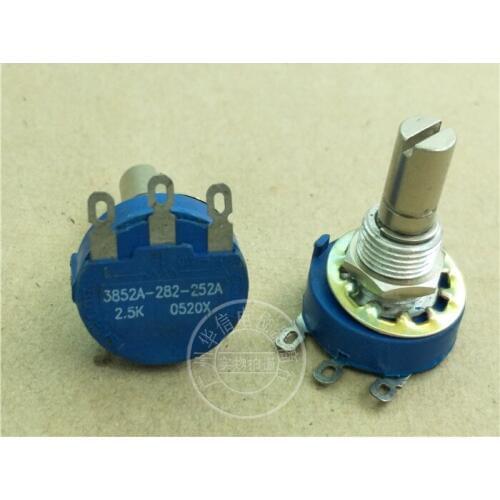 Original new 100% 3852A-282-252A 2.5K ceramic single potentiometer (SWITCH)
