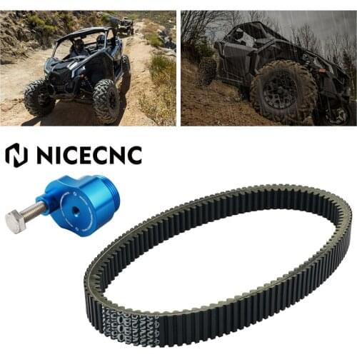 NICECNC Heavy Duty Drive Belt for Can Am MAVERICK X3 Max R 4x4 XMR XRC XDS XRS Turbo DPS 2018 2019 2020 UTV Rubber Accessories