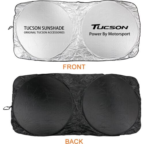 Car Windshield Sun Shade Cover For Hyundai Tucson FCEV CRTD Xenith ix35 SE Auto Accessories Blocks UV Rays Sun Visor Protector