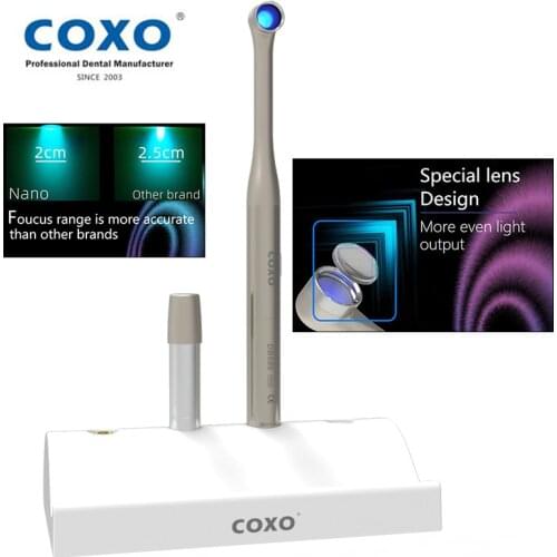 Dental Supplies COXO LED Curing Light with caries detector Composite Resin Cure Lamp DB686 NANO