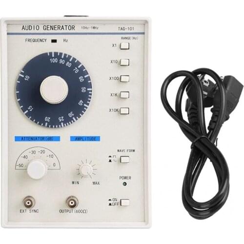 TAG-101 High Accuracy Signal Generator Low Frequency Function Generator Digital Audio Generator Function Measuring 10Hz-1MHz