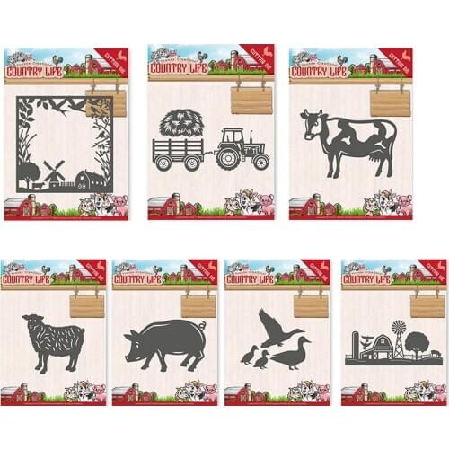 CH 2020 New Arrival Animals Metal Cutting Dies Stencil For Scrapbooking Photo Album Decoration Embossing Paper Card Crad