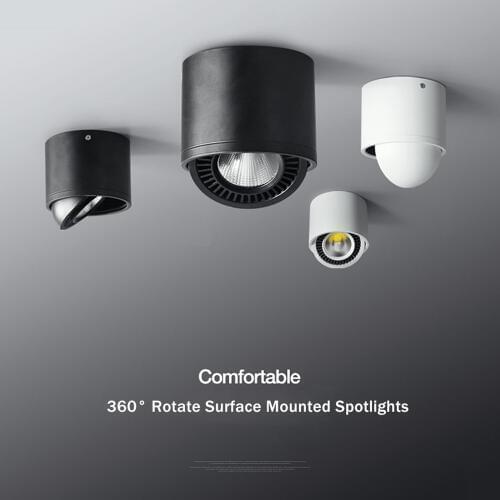 360 degree rotatable LED Ceiling Light Modern Lamp 15W 7W 5W ceiling led lighting lamps AC 85-265V Modern Surface Ceiling Lamp