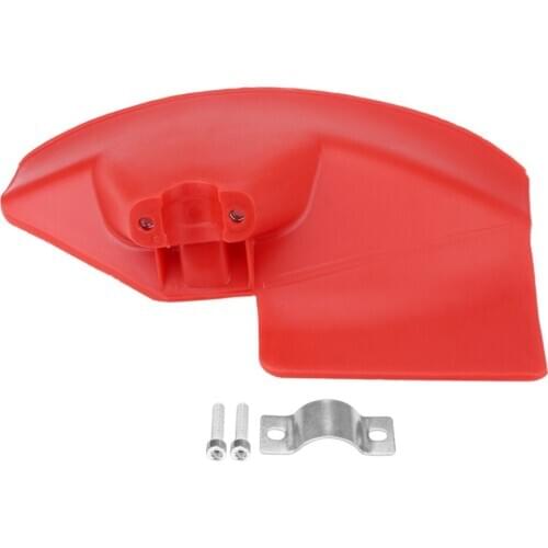 Garden Grass Trimmer Guard Shield Brushcutter Guard With Clamp Plate Shaft