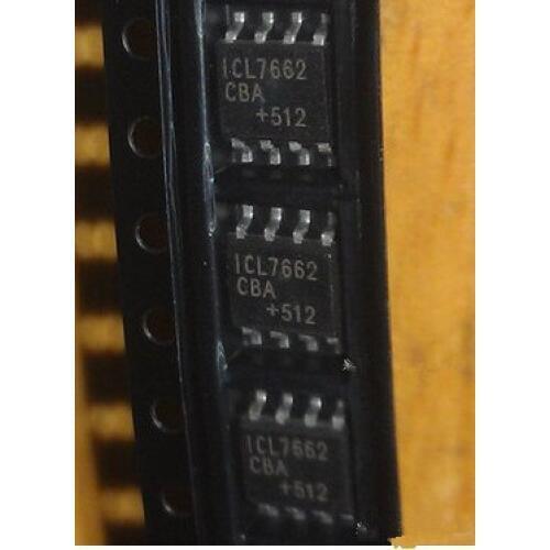 10pcs/lot ICL7662 ICL7662CBA ICL7662IBA SOP-8 CMOS Voltage Converters IC New original