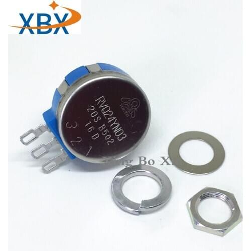 100% new Original TOCOS MOSCOM RVQ24YN 03 20S B502 5K Genuine imported long life game potentiometer switch RVQ24YN03-20S-B502