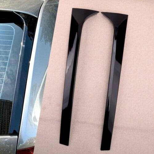 2Pcs/Set Car Rear Window Spoiler Canard Air Splitter Side Wing Fit For Skoda Octavia Estate 2014 2015 2016 2017 2018 2019