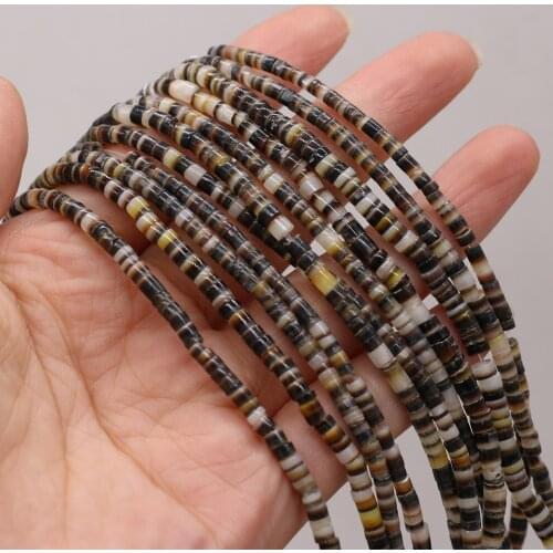 Hot Sale Natural Shell Chips Beads Disc Loose Spacer Beads for Handmade Bracelets Necklaces Anklet Jewelry DIY Making Gift 15